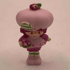 Vintage SSC Strawberry Shortcake RASPBERRY TART & BERRIES 2” PVC Figure